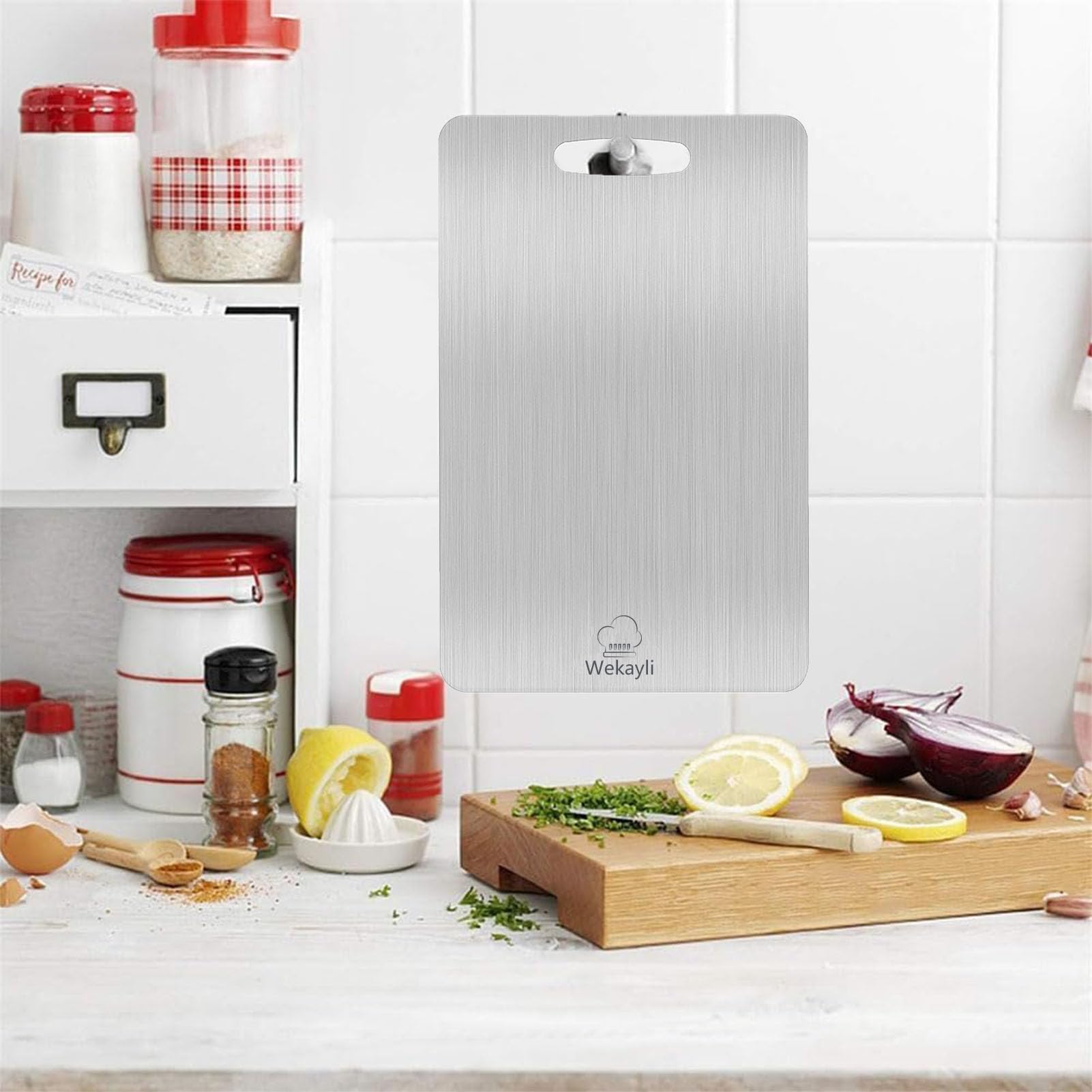 Wekayli easy-clean cutting board dishwasher-safe for quick cleanup