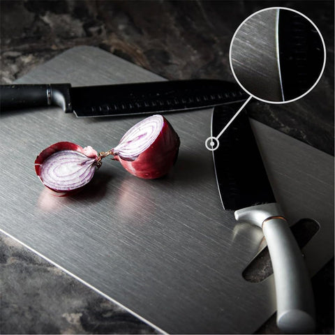 Wekayli multi-use cutting board doubles as a serving tray