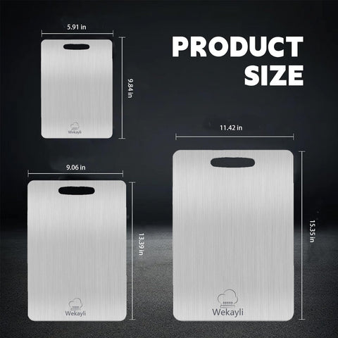 Wekayli portable cutting board lightweight for outdoor cooking