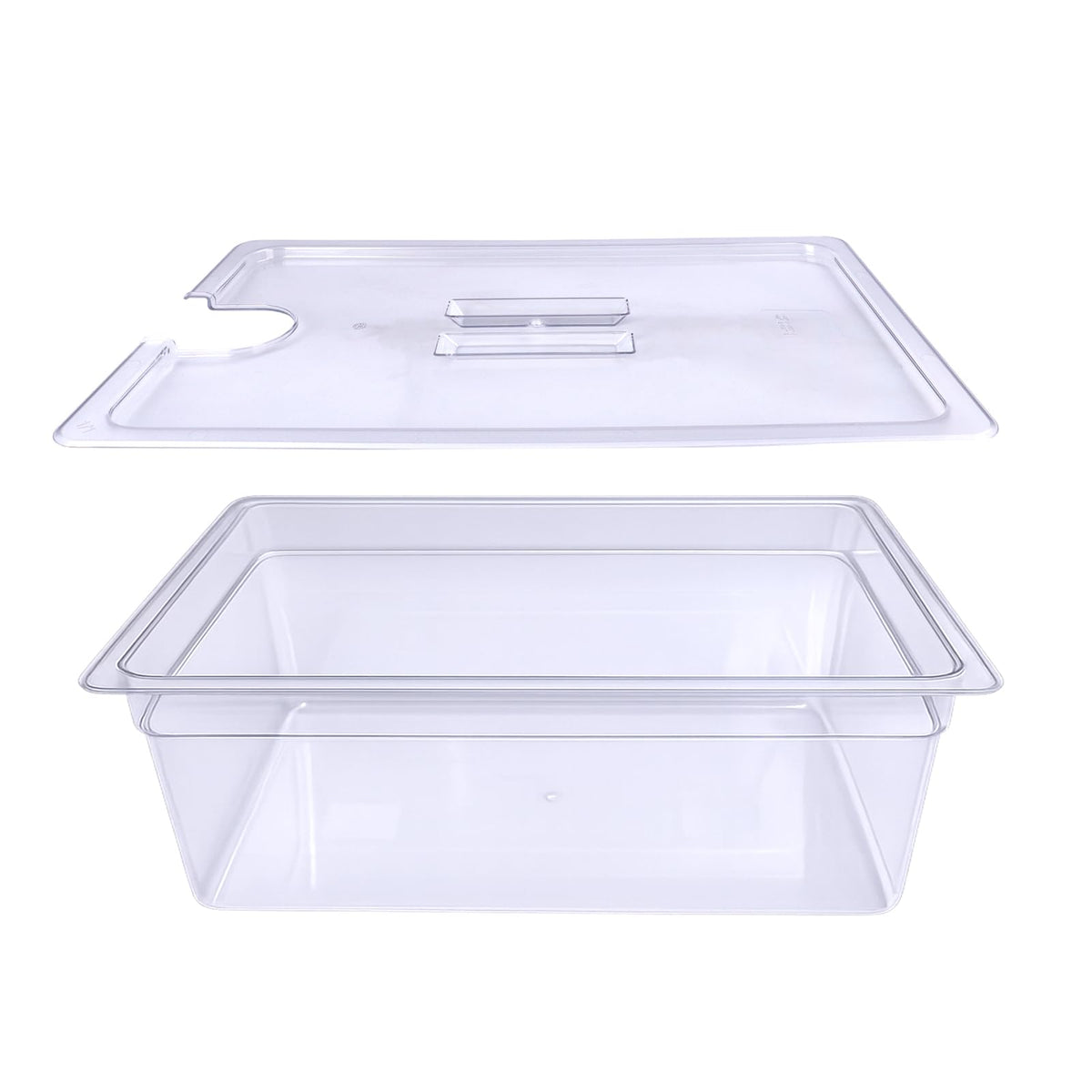 WELKOR 26qt sous vide container with lid for efficient, large-batch cooking