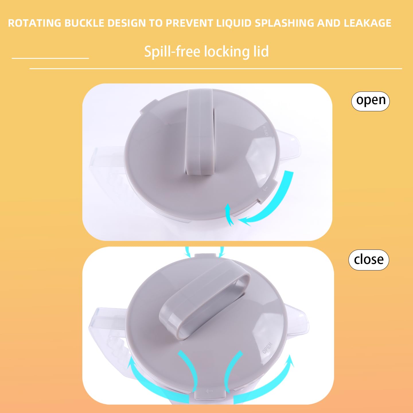 Detachable plunger in Welkor pitcher allows thorough cleaning