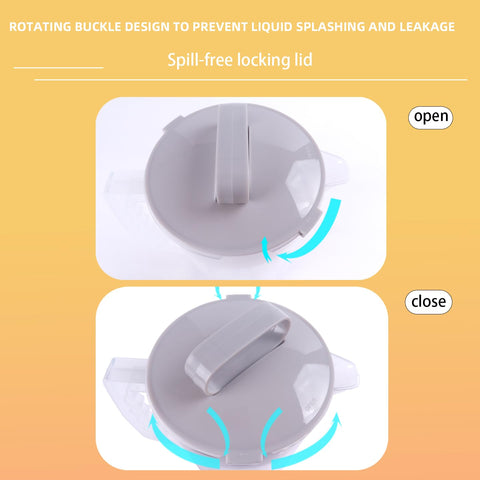 Detachable plunger in Welkor pitcher allows thorough cleaning