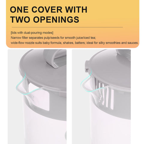 Welkor wide-mouth design enables easy hand cleaning and filling