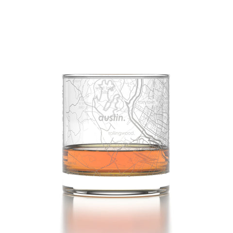 Well Told wraparound city map etching adds a conversation-worthy design while staying durable.