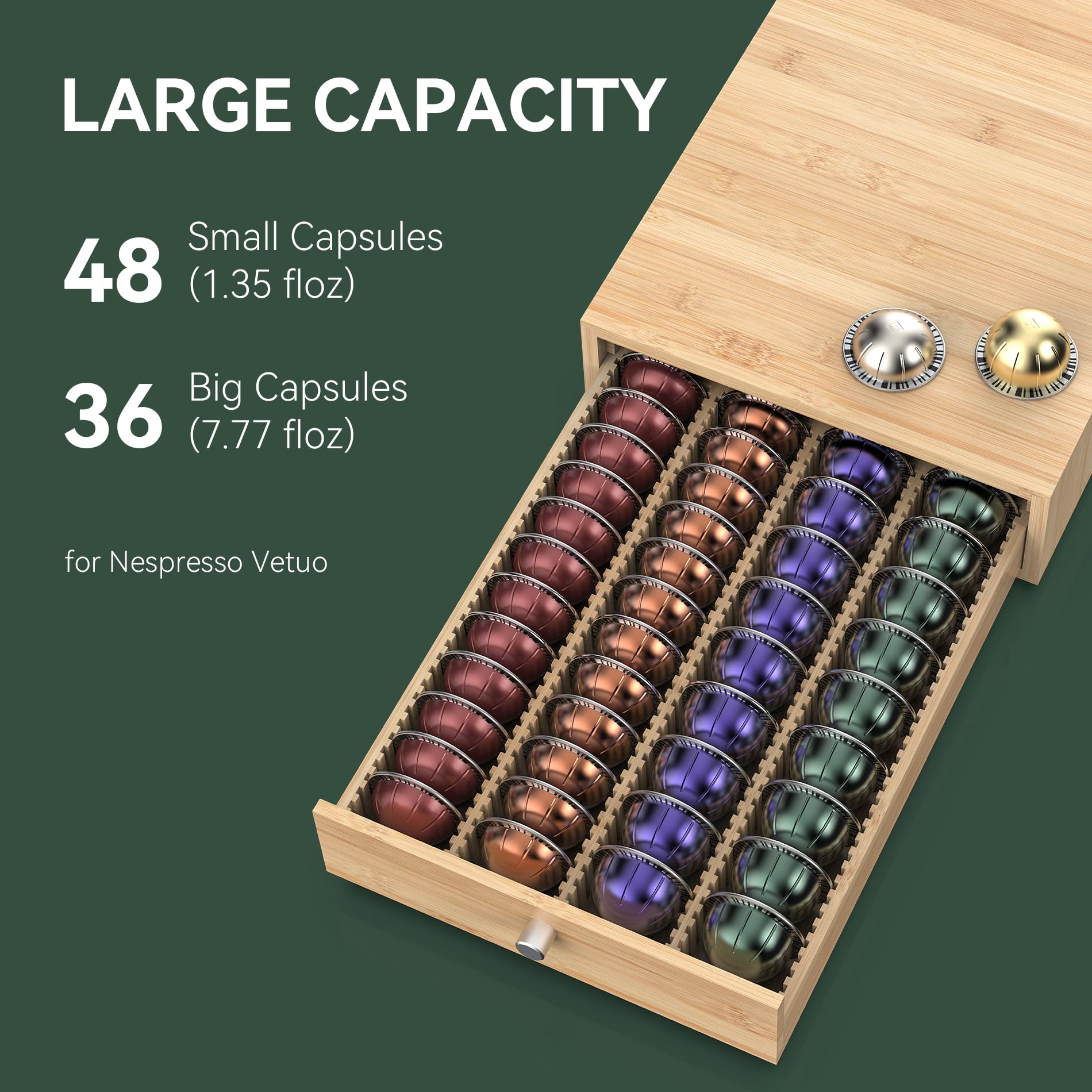 WELL WENG bamboo drawer surface is smooth, burr-free, and easy to wipe