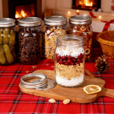 Wellife 32oz mason jar for DIY decorations and gifts.