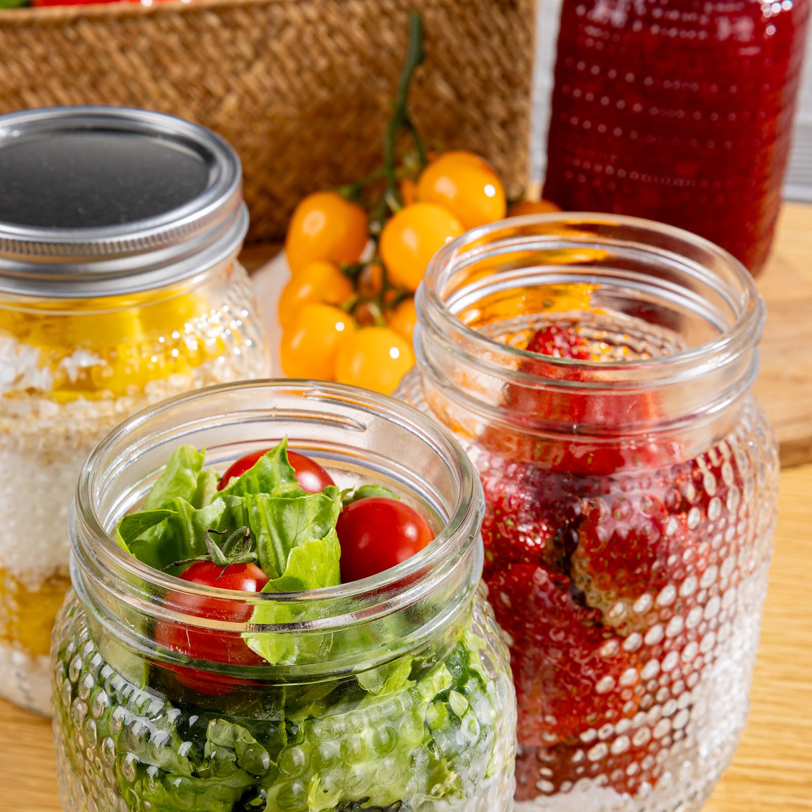 Wellife mason jars ideal for DIY candles and wedding favors