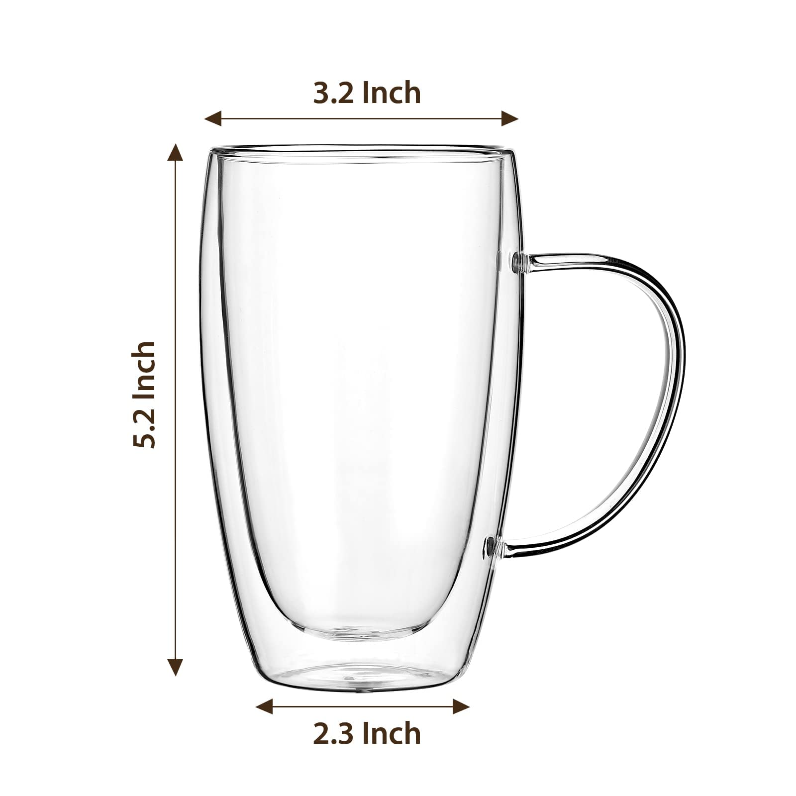 Wells 2-pack 15oz mug handle closeup showing comfortable grip