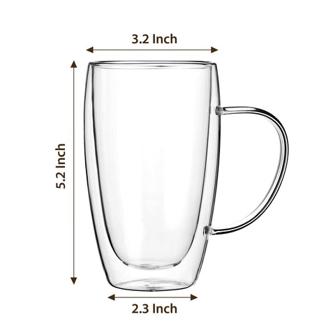 Wells 2-pack 15oz mug handle closeup showing comfortable grip