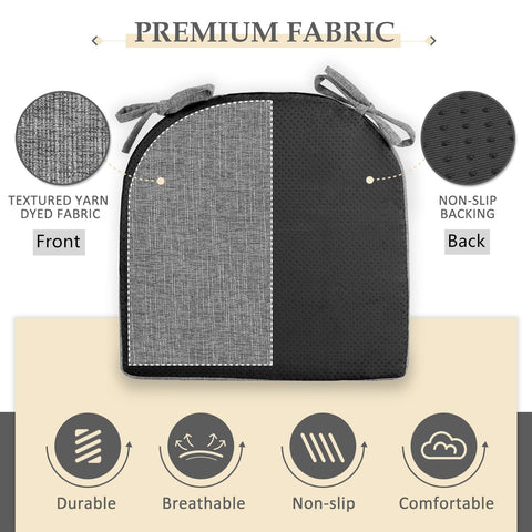 Wellsin 2-inch dense foam delivers extra support and comfort.