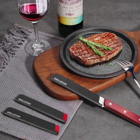 Wellstar BPA-free ABS plastic shell provides non-toxic blade protection.