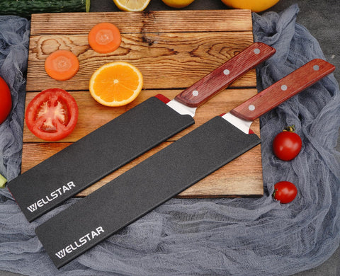 WELLSTAR durable blade protector keeps kitchen knives organized
