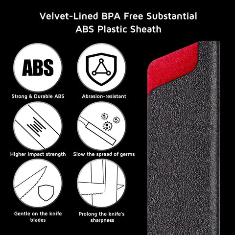 Wellstar easy-slide application demonstrates effortless knife insertion into guard.