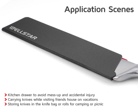 WellSTAR Knife Edge Guard 10.75-inch offers protection for extra-long professional knives.