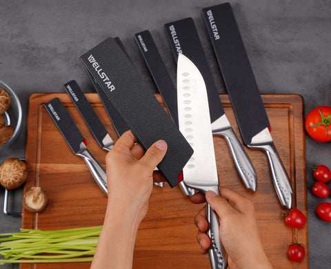 WellSTAR Knife Edge Guard 8.75-inch safeguards oversized blades with a snug seal.