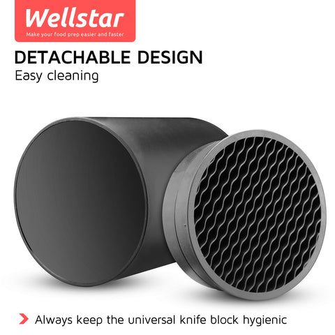 WELLSTAR block with removable top cap for easy cleaning