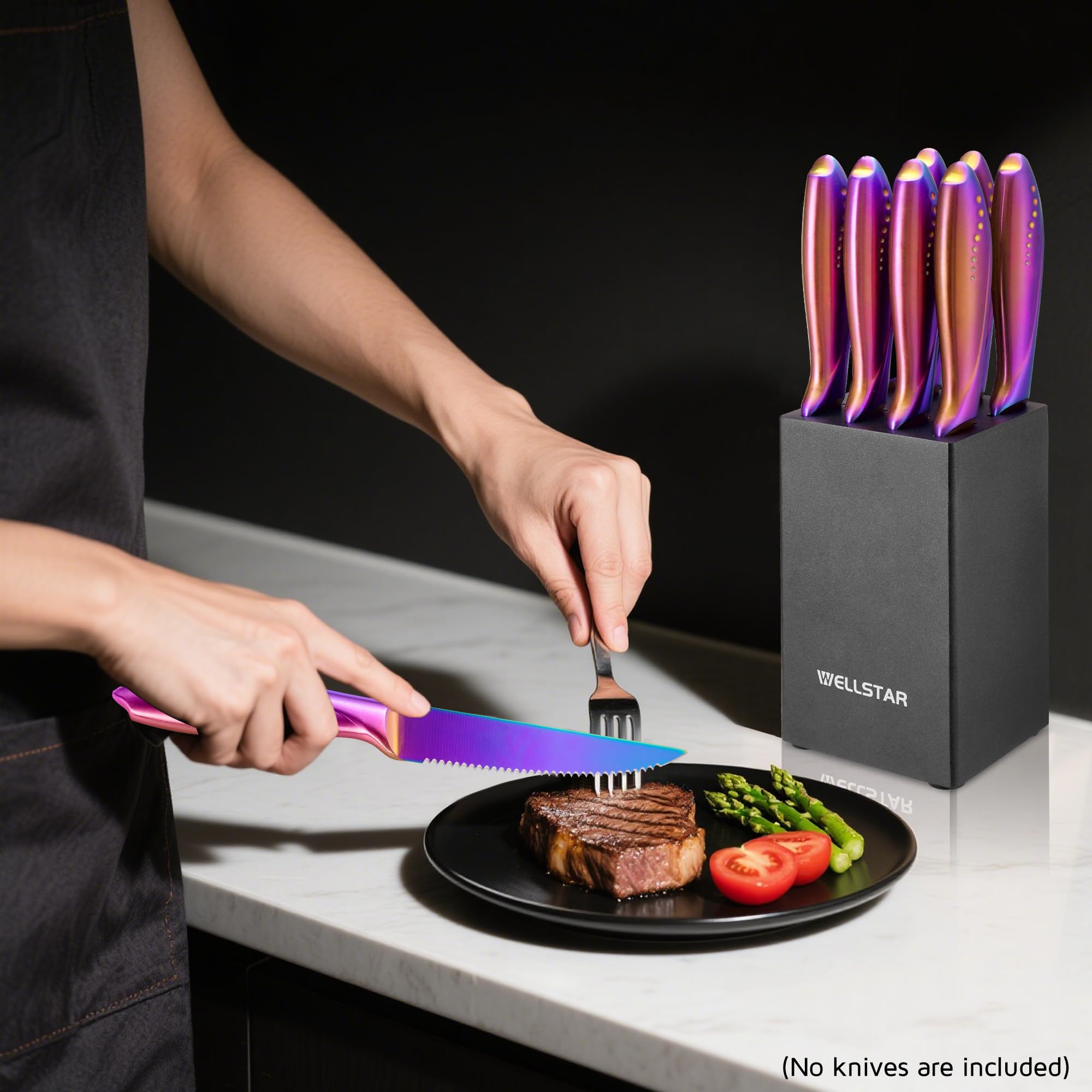 WELLSTAR stylish kitchen block complements modern and rustic decor alike.