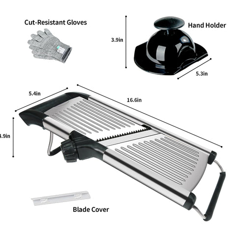 WeltonHM safety food holder keeps fingers away from blades.