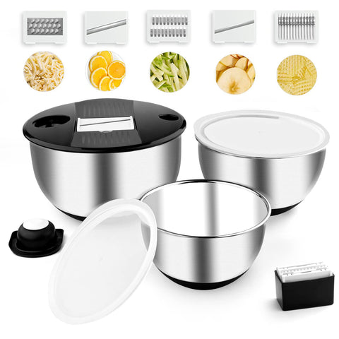 Weltonhm mixing bowls set with 1.5qt for small tasks and prep.