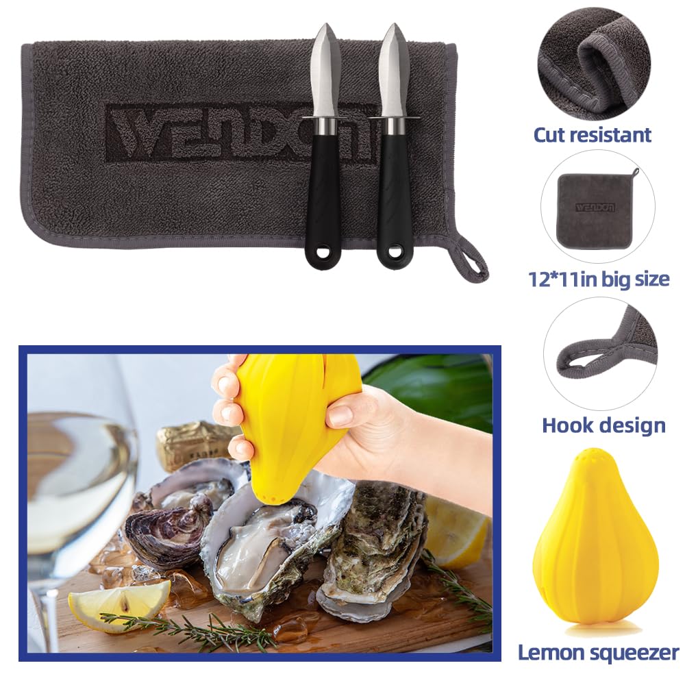 WENDOM anti-slip cloth helps clean and polish shells after use