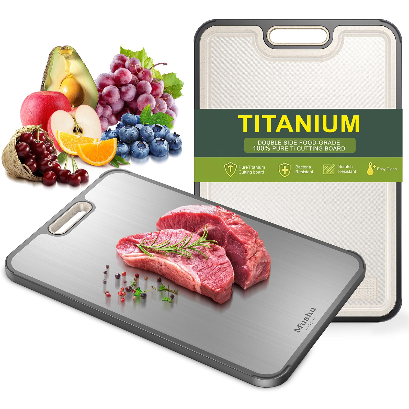 WENGTY Titanium Cutting Board gift-ready packaging for cooks.
