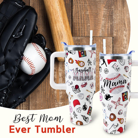 WENININOK 40oz insulated tumbler double-wall for hot or cold drinks during busy days.
