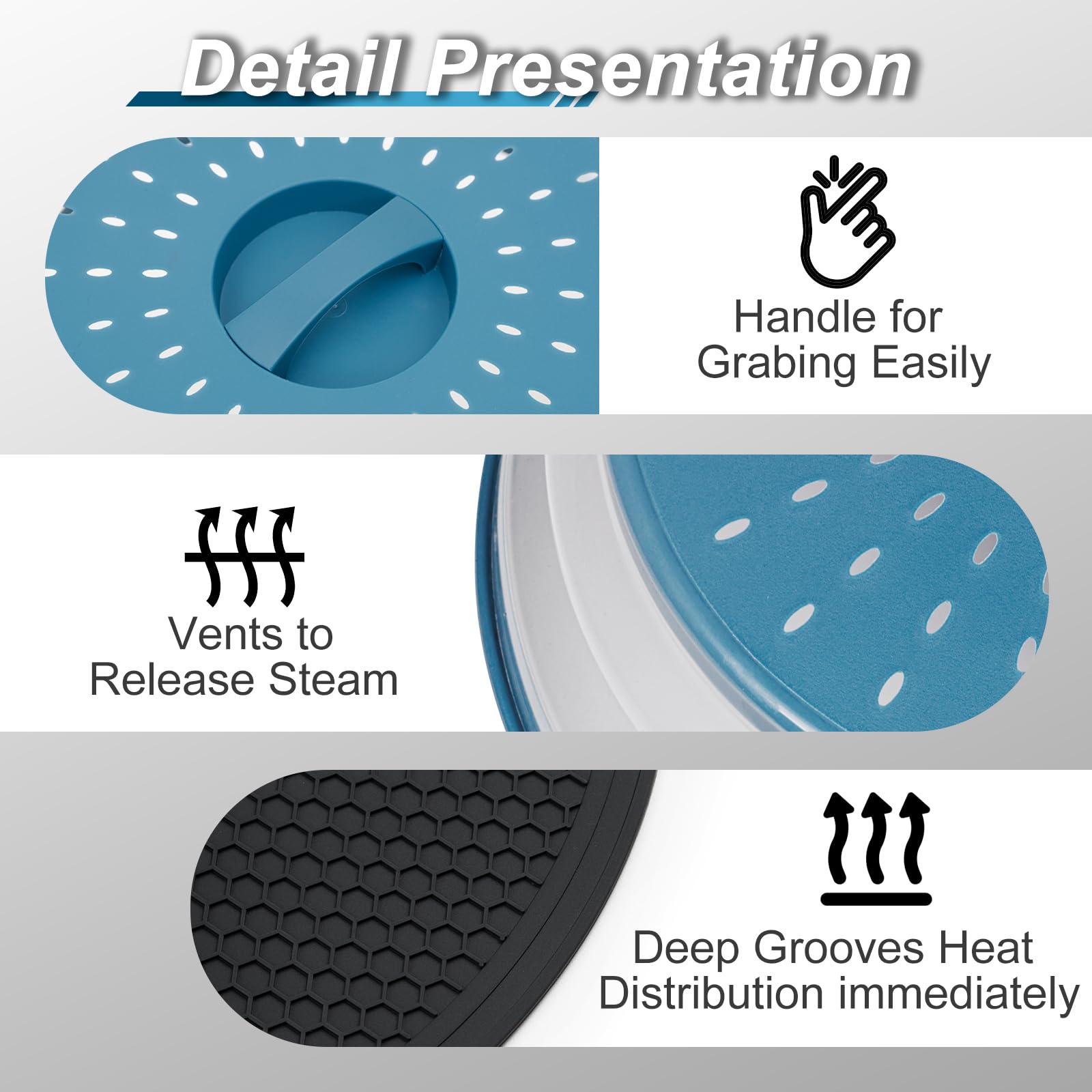 WENWELL drainer basket silicone component drying utensils after washing.