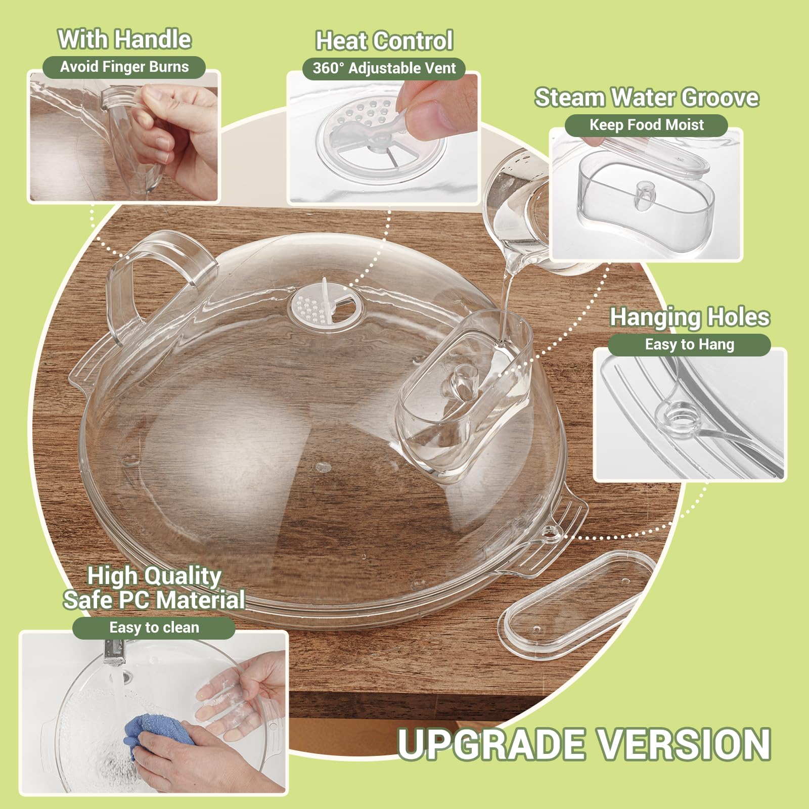 WENWELL dishwasher-safe design simplifies cleaning after use.