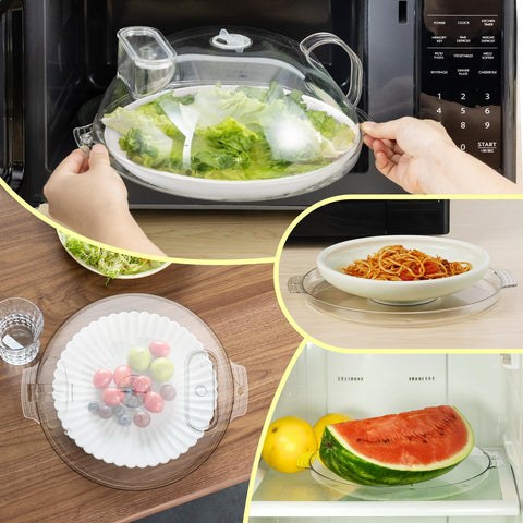 WENWELL 10-inch cover fits most bowls and plates.