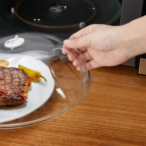 WENWELL microwave cover cleans easily with a sponge after use