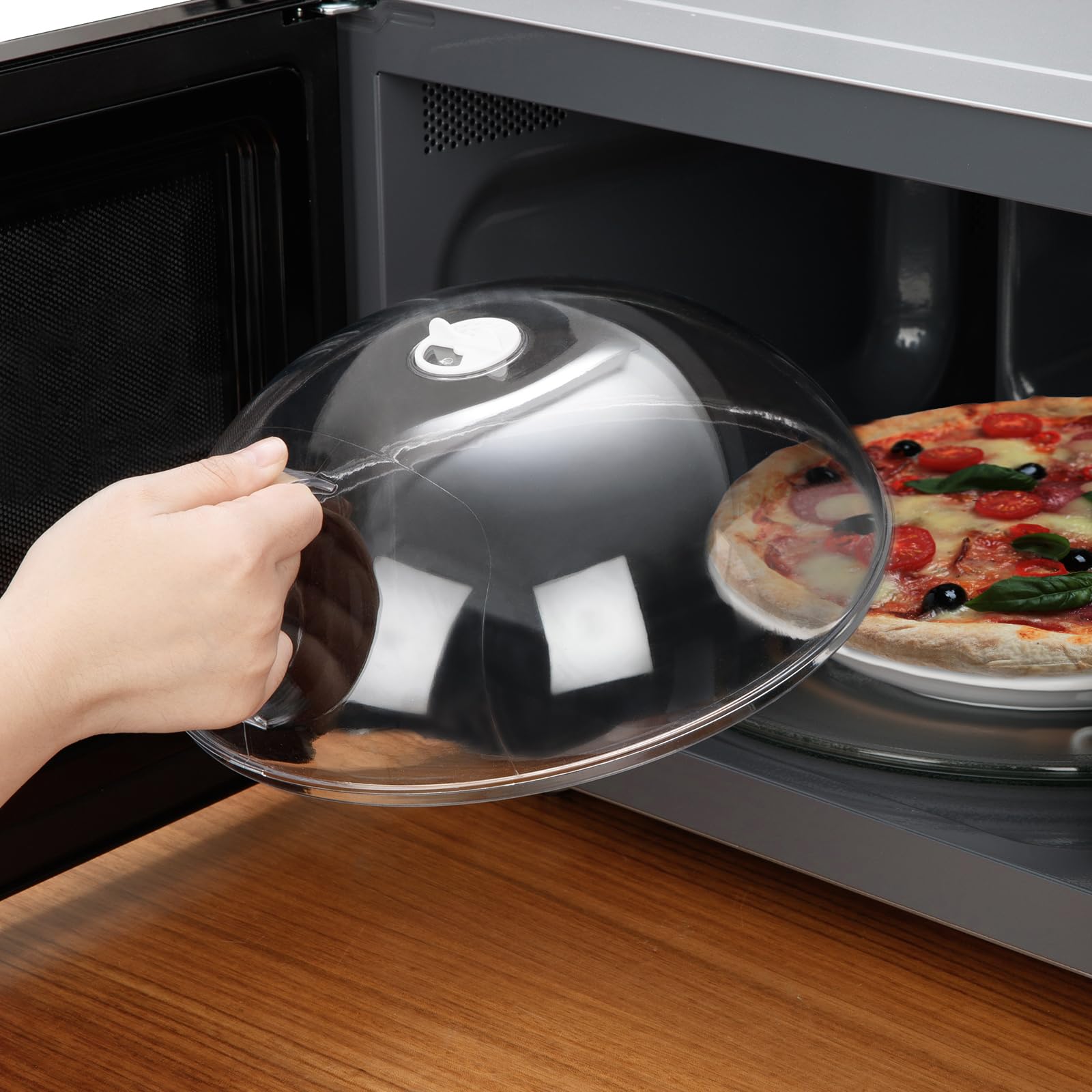 WENWELL dishwasher-safe lid simplifies cleanup and reuse