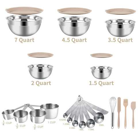 Space-saving WEPSEN kitchen set supports prep, mixing, and serving
