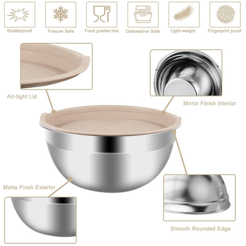 Includes measuring cups and spoons for precise ingredient prep