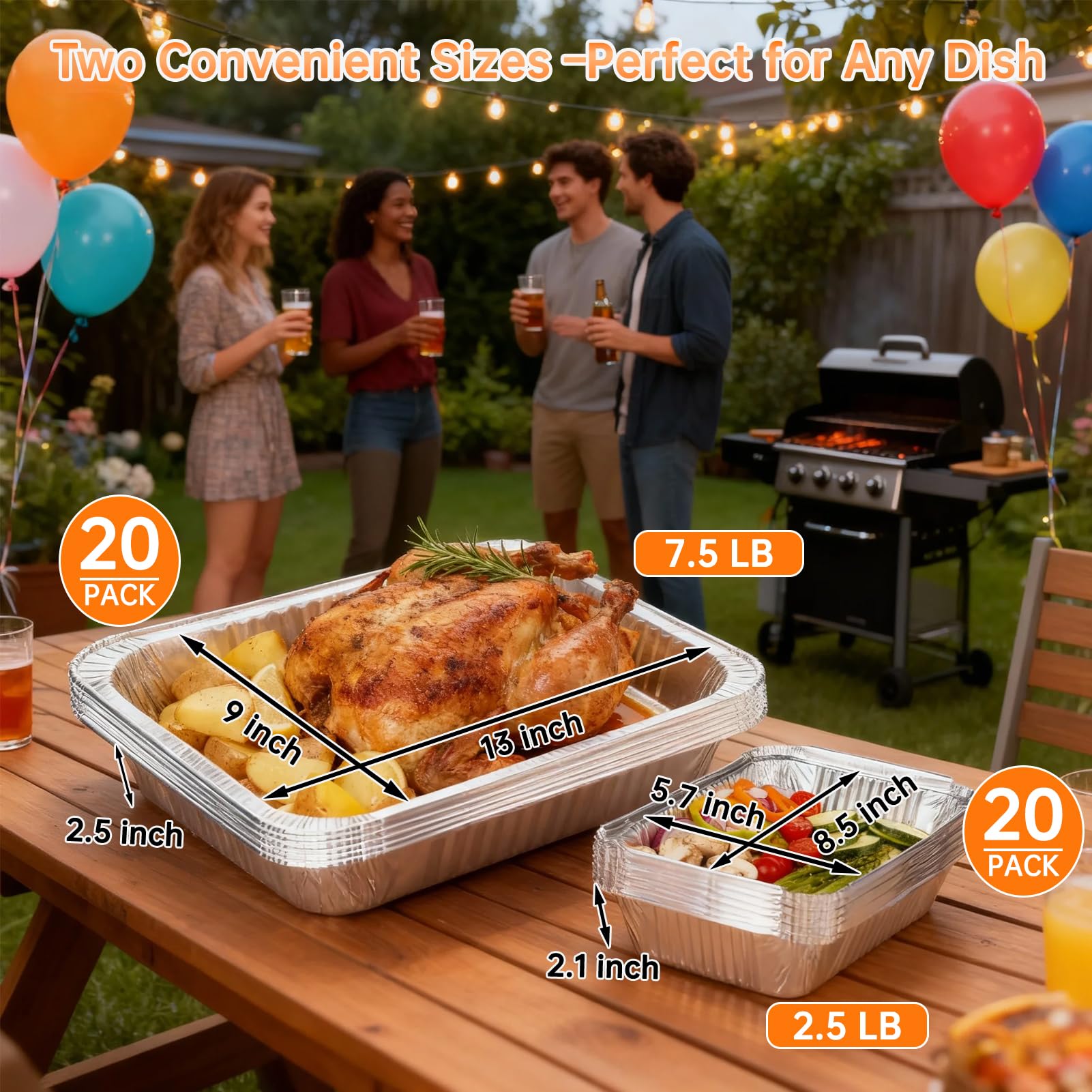 WEPSEN recyclable aluminum pans support eco-friendly catering and disposal