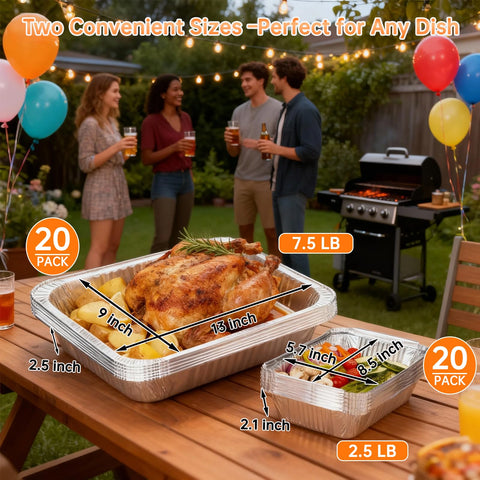 WEPSEN recyclable aluminum pans support eco-friendly catering and disposal