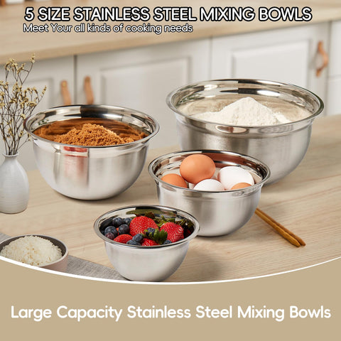 Stainless steel interior with mirror finish for easy cleaning