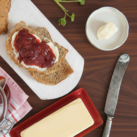 WERTIOO non-slip tray design keeps butter steady during use.