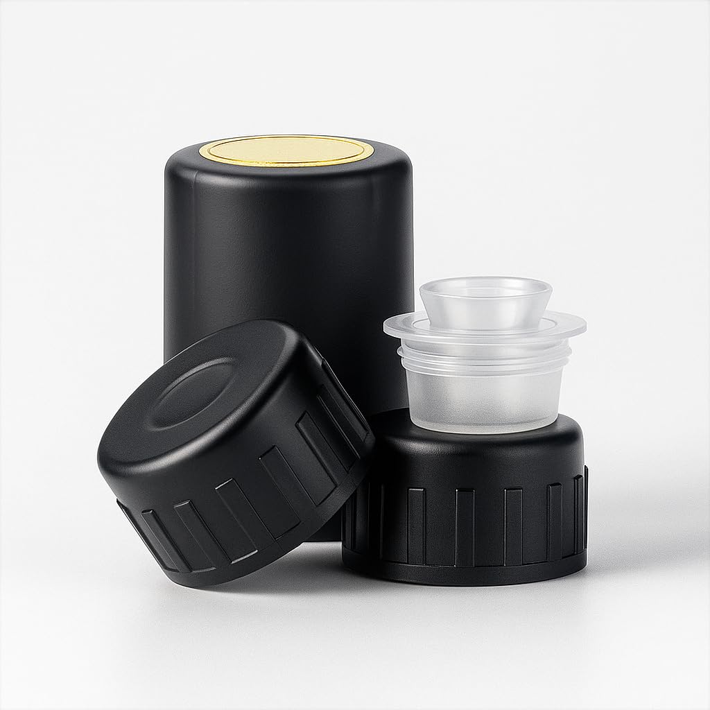 WERTIOO square bottle design for stable standing and neat labeling