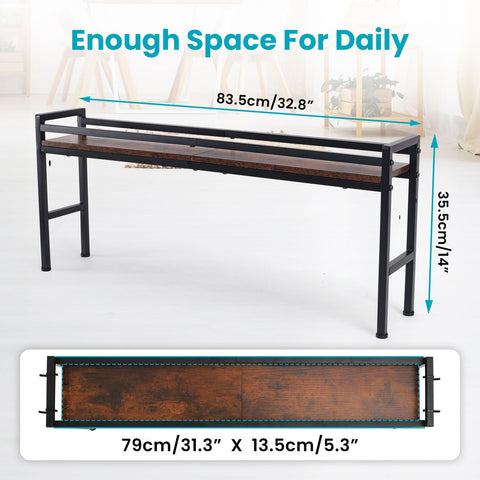 weslinkeji spice rack shelf wood and metal construction adds modern style