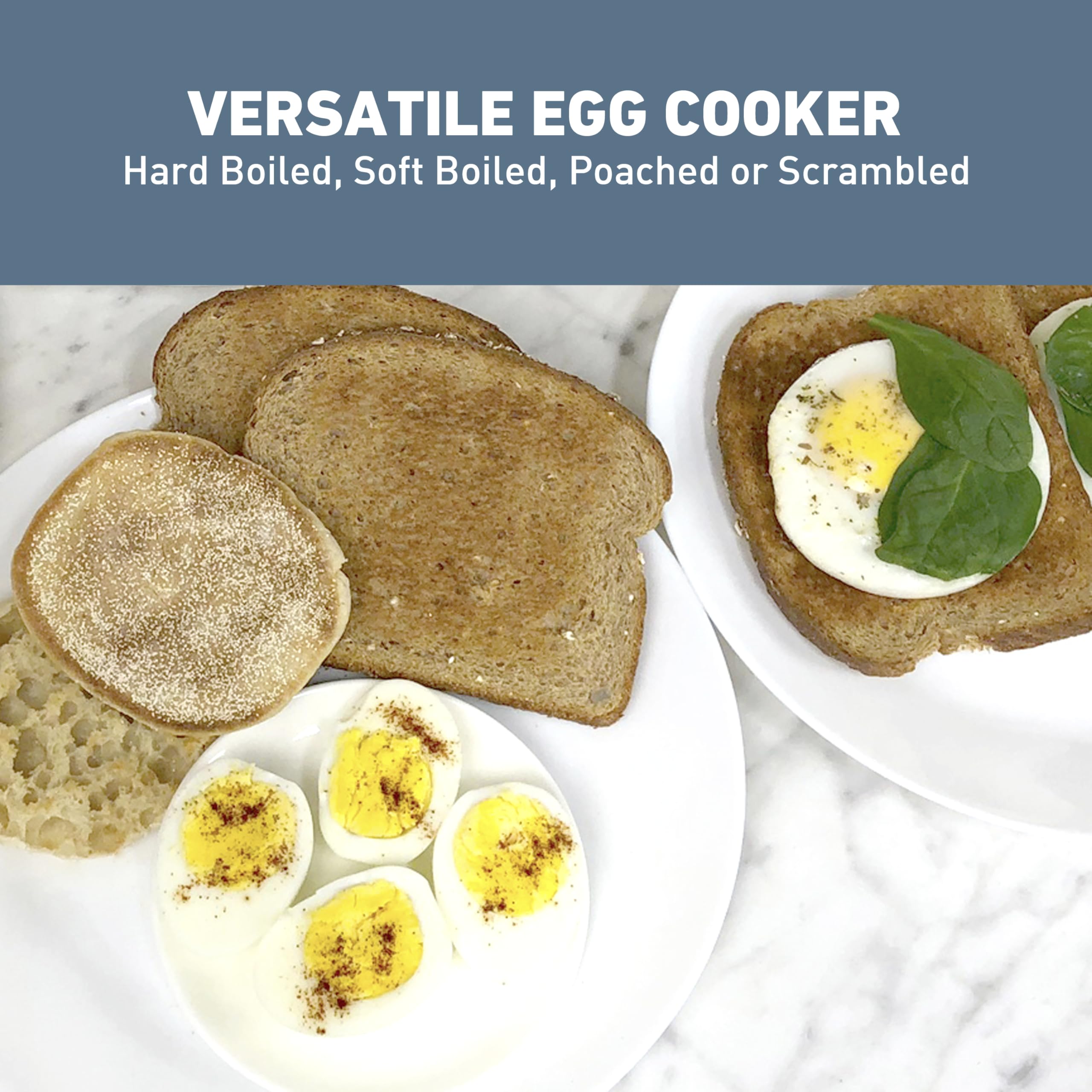 West Bend breakfast station english-muffin-toast yields even crumb-toasted halves.