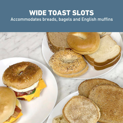 West Bend breakfast station meat-warming-tray keeps precooked meats warm for sandwiches.
