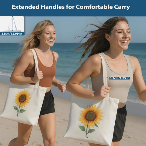 WeStar 18.5x15x4.7 inch white tote ready for sublimation on large surfaces.