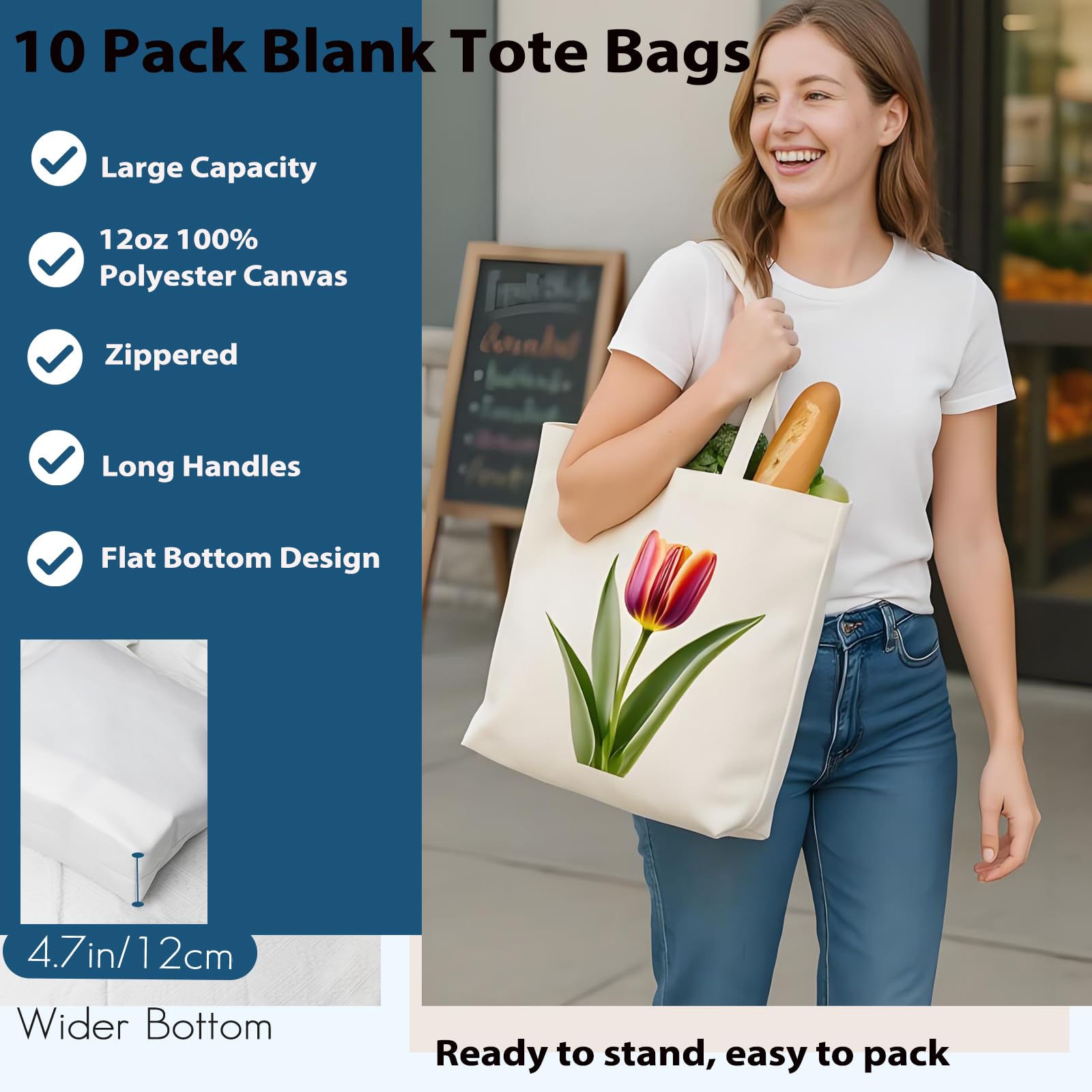 WeStar flat-base design tote providing a smooth heat transfer surface for consistent results.