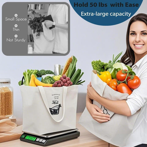 WeStar zippered closure tote with long double-stitched handles for secure carrying.