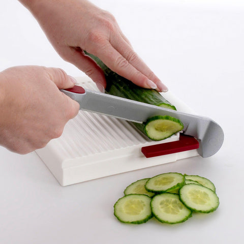 Westmark slicer handles sausages, peppers, cucumbers and more