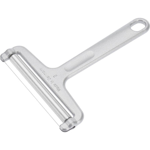 Westmark cheese slicer full view in grey, ideal for precise slices.