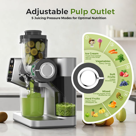 WetIE juicer filter close up with fine mesh for smooth filtration