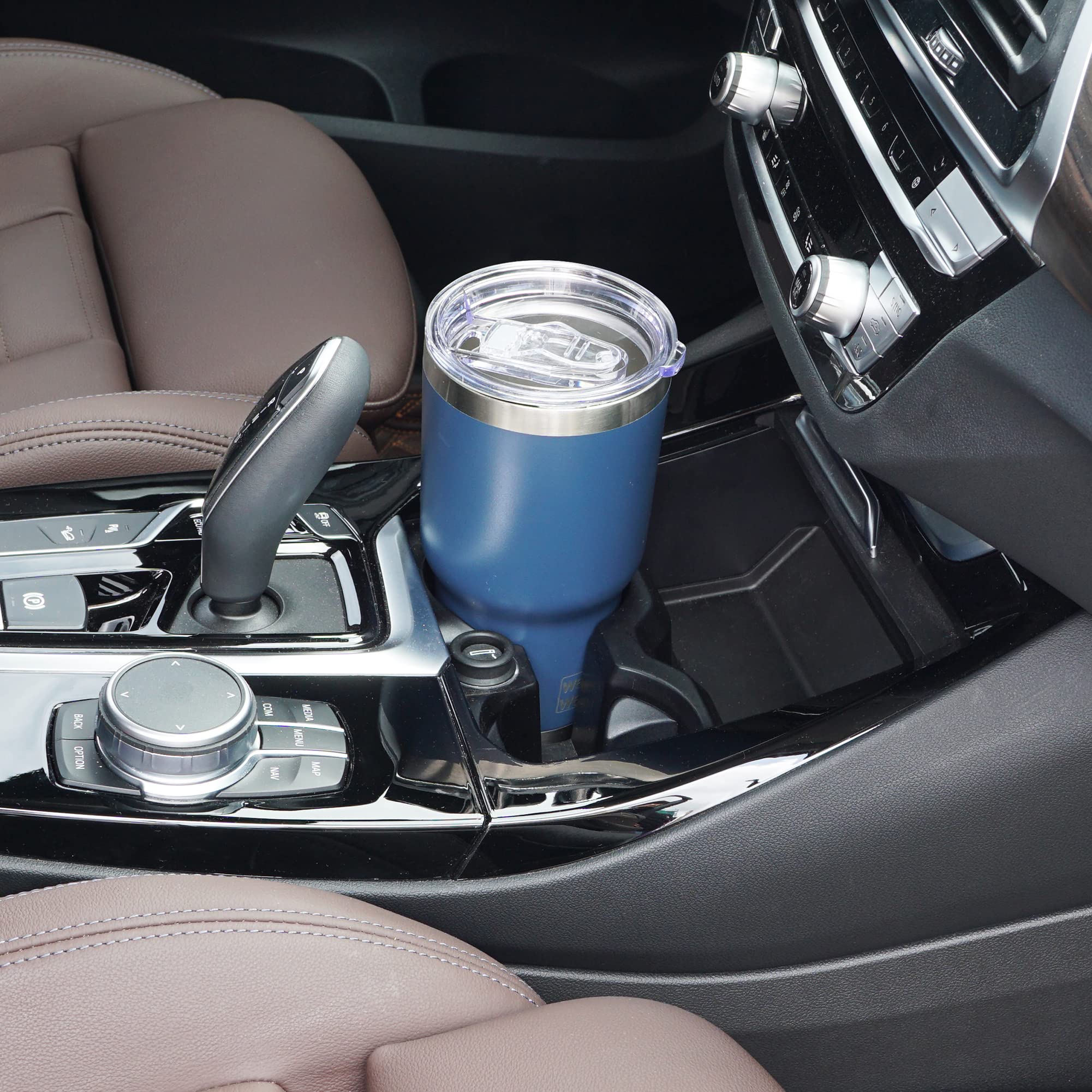 WETOWETO fits most car cup holders for on-the-go use
