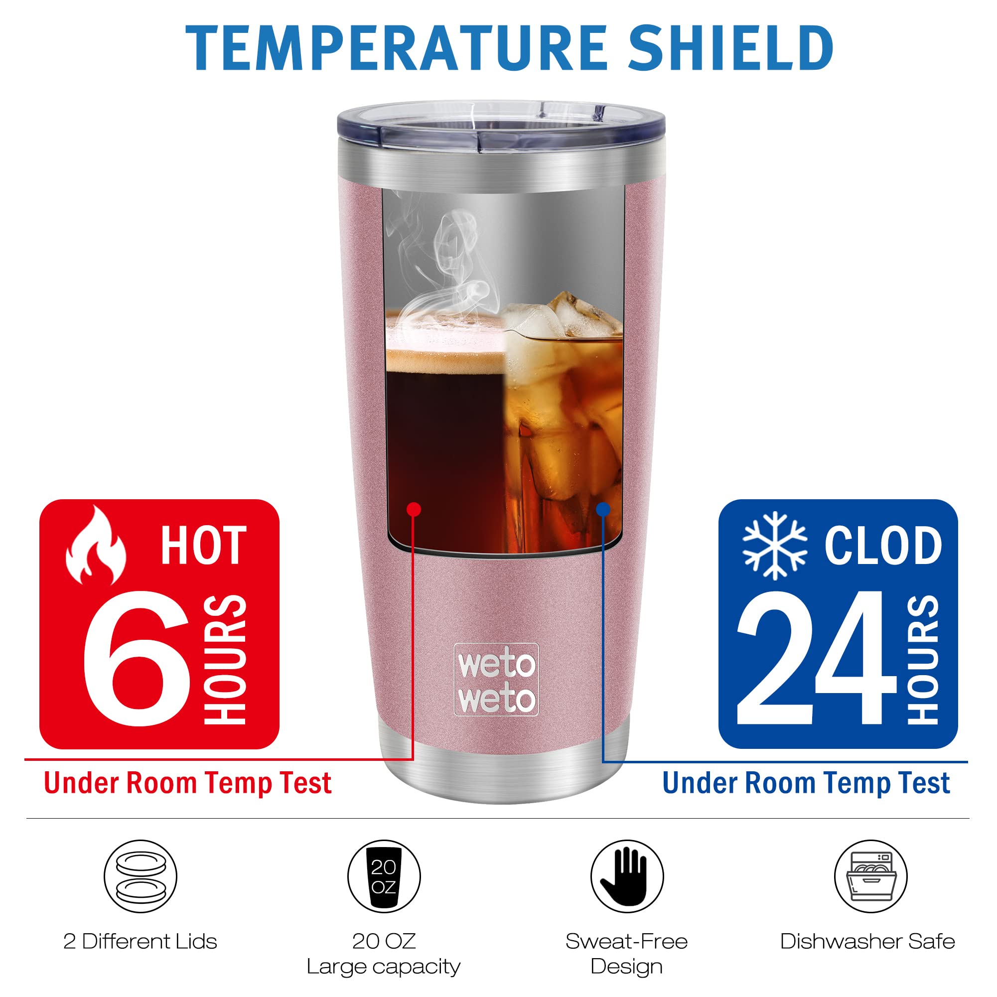 Wetoweto car-cup-holder-friendly design fits most vehicles.