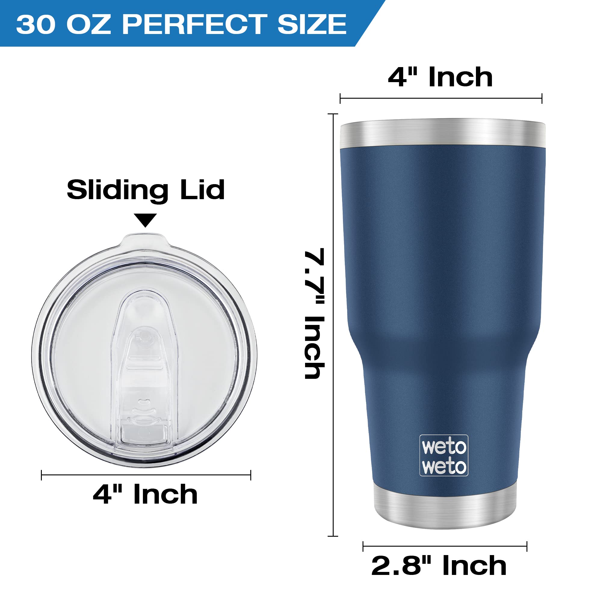 WETOWETO dishwasher-safe lids offer easy cleaning and versatile sipping